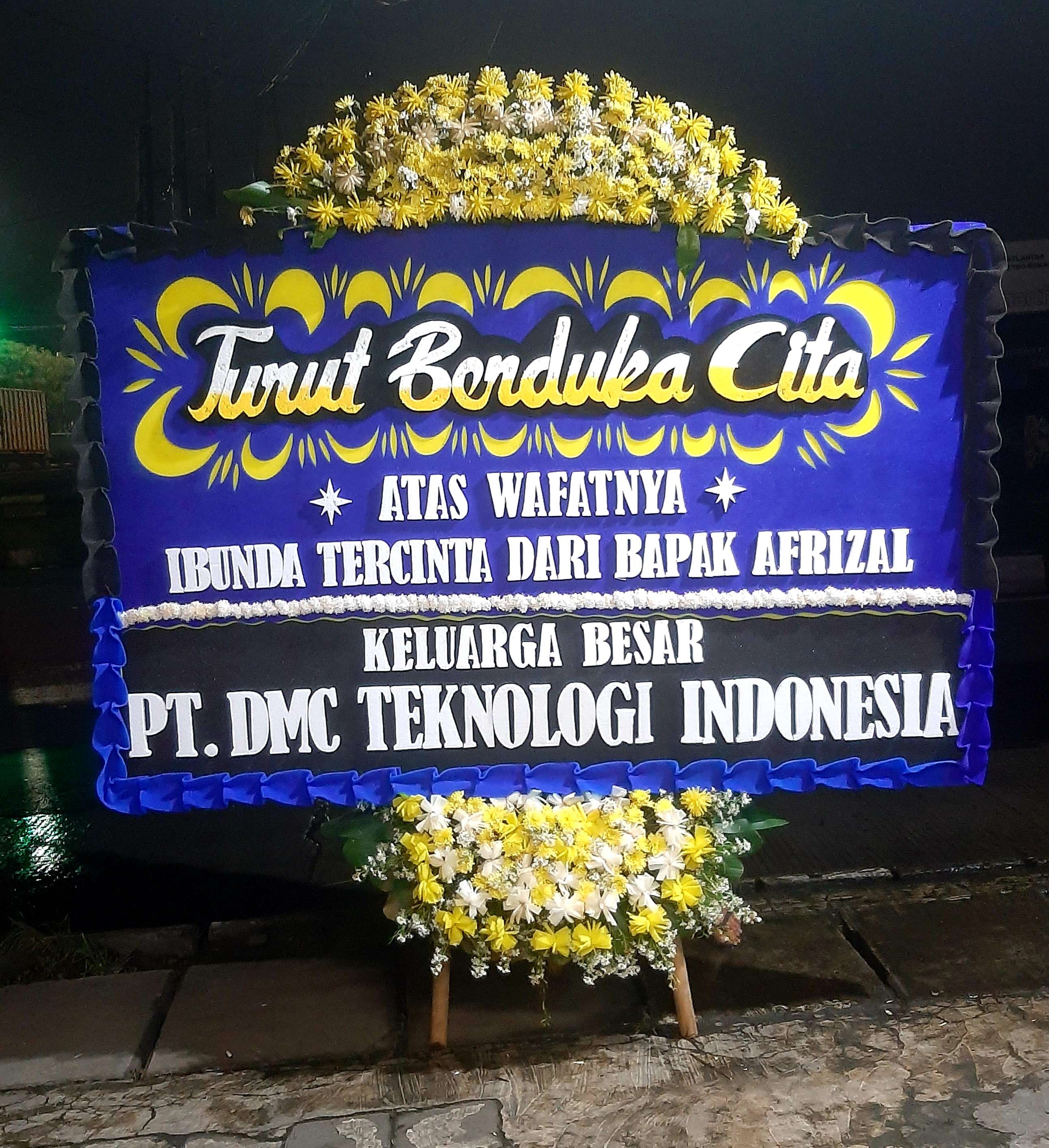 Papan Bunga Duka Cita